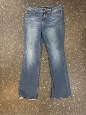 d. jeans Medium Blue Flared Women's Jeans